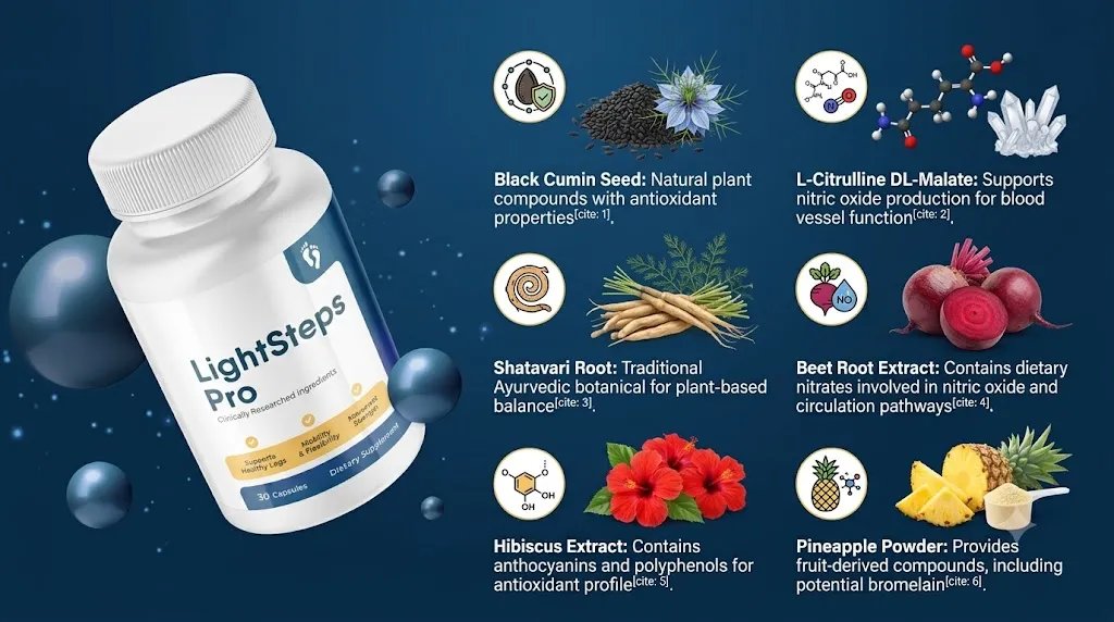 Lightsteps pro Supplement